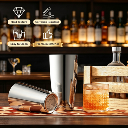 Stainless Steel Cocktail Shaker Set
