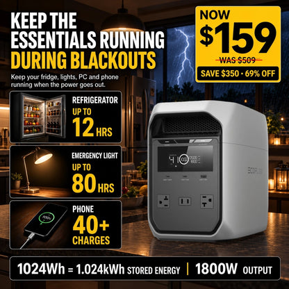 Large Capacity + Fast Charging = Endless Power, Anywhere, Anytime