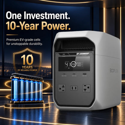 Large Capacity + Fast Charging = Endless Power, Anywhere, Anytime