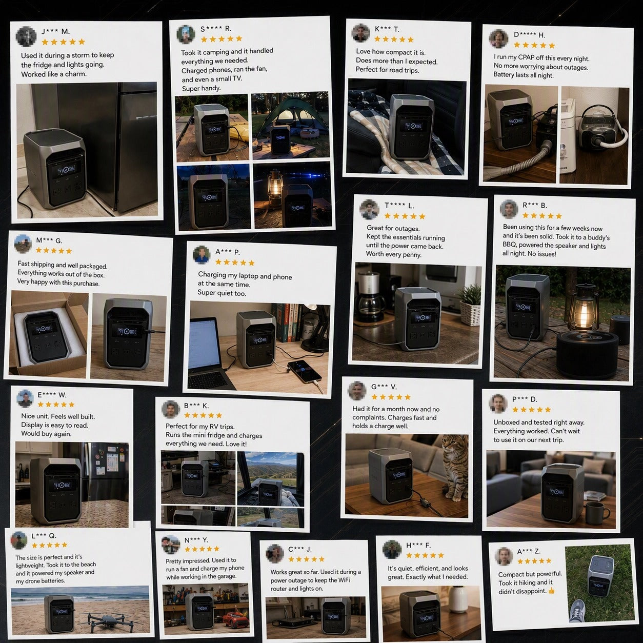 Large Capacity + Fast Charging = Endless Power, Anywhere, Anytime